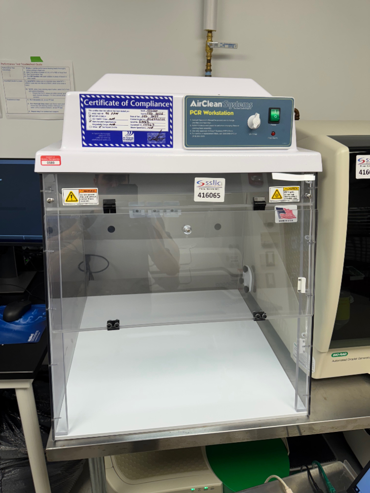 Image of AirClean Systems PCR Workstation